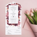 Suche nach burgunder hochzeit einladungen Kalligraphie