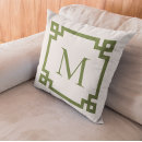 Suche nach grüne oliven kissen Monogramm