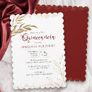 Suche nach rote quinceanera einladungen Elegant