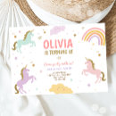 Recherche de unicorn invitations Parti unicorne