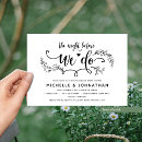 Recherche de illustration botanique invitations Noir et blanc