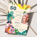 Recherche de style hawaïen invitations Fleurs hawaïennes