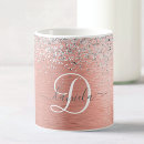Recherche de rose brillant tasses Pour elle
