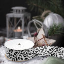 Recherche de dentelle florale rubans Noir