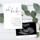 Recherche de sonogramme invitations Moderne