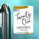 Suche nach 21 geburtstag magnete Modern