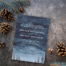 Suche nach winter wonderland wedding einladungen Aquarell