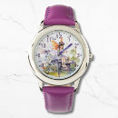 Recherche de papillon montres Aquarelle