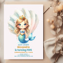 Recherche de sirene invitations Sous la mer
