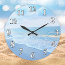 Recherche de belle plage horloges Turquoise
