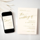 Recherche de ivoire or invitations Moderne