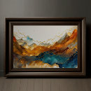 Suche nach gold abstrakt poster Braun