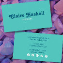 Suche nach aqua visitenkarten Minimalistisch