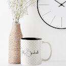 Recherche de initiale monogramme tasses Pour lui
