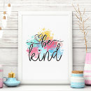 Recherche de be kind posters Positivité