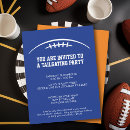 Recherche de orange et bleu invitations Sports