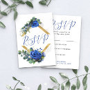 Suche nach blau rsvp karten Elegant