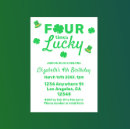 Recherche de partie du jour st patrick invitations Pour enfants