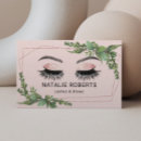Recherche de yeux verts cartes visite Salon de beauté