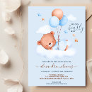 Recherche de douche pour le bébé invitations Ours en peluche