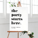 Suche nach retro party poster Hochzeitszeichen