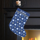 Recherche de juif chaussette de noël Bleu
