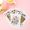 Recherche de pivoine jeux de cartes Aquarelle