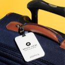 Recherche de marque bagages étiquettes Logo de l'entreprise