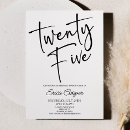 Recherche de vingt cinq invitations Pour elle