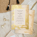 Recherche de doré mariage invitations Couple