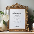 Recherche de affiche mariage menus Élégant