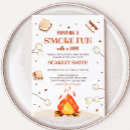 Recherche de smores bonfire invitations Camping