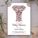 Recherche de bébé indien invitations Mandala