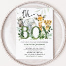 Recherche de safari baby shower garçon invitations Zèbre