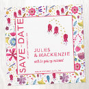 Recherche de rose bleu turquoise invitations Contemporain