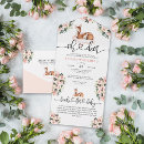 Recherche de fawn baby shower invitations Aquarelle
