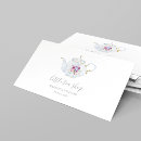 Recherche de magasin de thé cartes visite Élégant