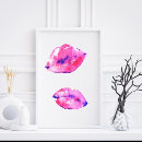 Suche nach lila lippen poster Kuss