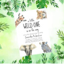 Recherche de wild one baby shower invitations Aquarelle