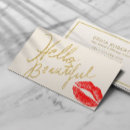 Recherche de rouges à lèvres cartes visite Maquillage