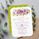 Recherche de floral fiançailles invitations Romantique