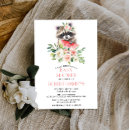 Recherche de raccoon invitations Floral
