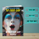 Recherche de binaire vœux cartes Queer