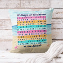 Suche nach weihnachtstag kissen 12 tage weihnachten