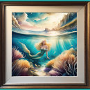 Suche nach blonde meerjungfrau poster Unterwasser