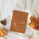 Recherche de burnt orange bridal shower invitations Boho