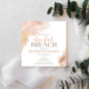 Recherche de rose et brun invitations Brunch