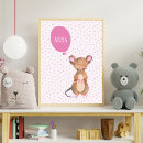 Suche nach rosa decke poster Kindergeschenk