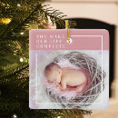 Recherche de rose blanc ornements Nouveau bébé