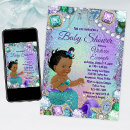 Recherche de bling baby shower invitations Afro américain